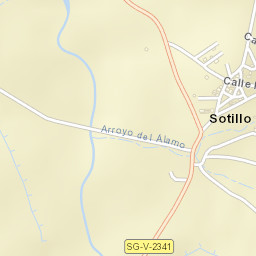 Sotillo Street Map