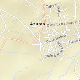 Azuara Street Map