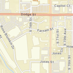 100-338 North 72nd Street Omaha NE Street Map