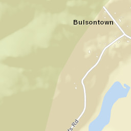 Bulsontown New York Street Map