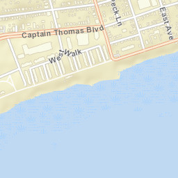 Savin Rock Connecticut Street Map