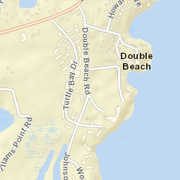 Double Beach Connecticut Street Map