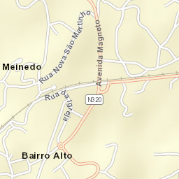 Meinedo Street Map