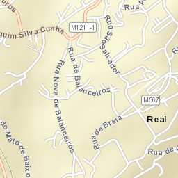 Vila Meã Street Map