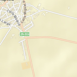 Fuentelapeña Street Map