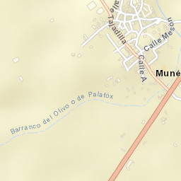 Munébrega Street Map