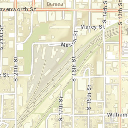 1401 South 16th Street, Omaha, NE 68108 Street Map