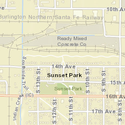 1601-1699 S 8th St, Council Bluffs, IA 51501 Street Map