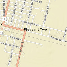 Holgate Ohio Street Map