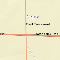 East Townsend Ohio Street Map