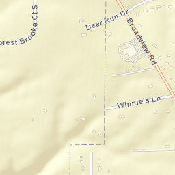 West Center Ohio Street Map