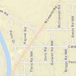Leavittsburg Ohio Street Map
