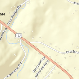 Bellvale New York Street Map