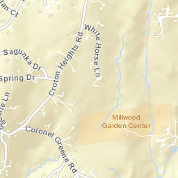 Croton Heights New York Street Map