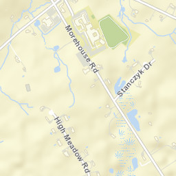 Easton Connecticut Street Map