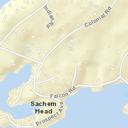 Sachem Head Connecticut Street Map