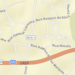 Nogueira Street Map