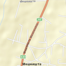 Mešeišta Street Map