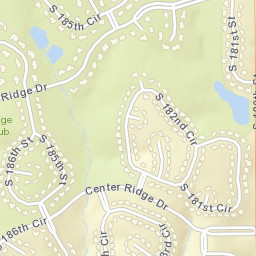 Center Ridge Drive, Omaha, NE 68130 Street Map