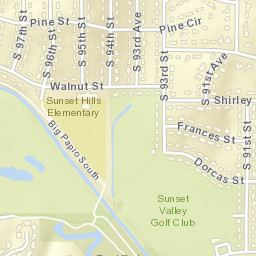 1724 South 93rd Avenue, Omaha, NE Street Map