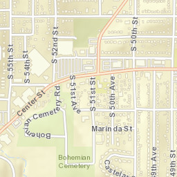 5191 Center Street, Omaha, NE 68106 Street Map