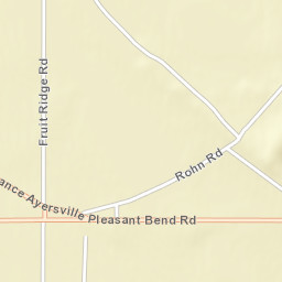 Ayersville Ohio Street Map