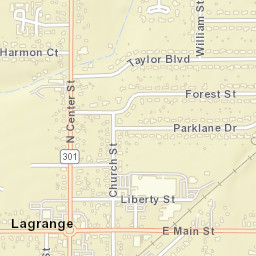 Lagrange Ohio Street Map