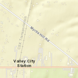Valley City Station Ohio Street Map