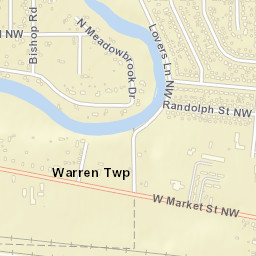 Austin Village Ohio Street Map