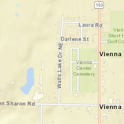 Vienna Ohio Street Map
