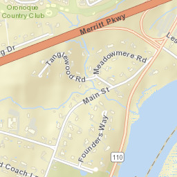 Johnsons Corner Connecticut Street Map