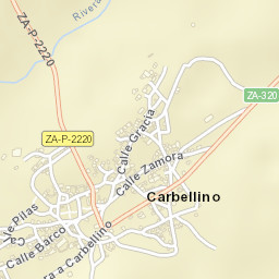 Carbellino Street Map