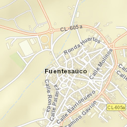 Fuentesaúco Street Map