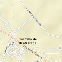 Castrillo de la Guareña Street Map