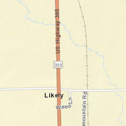 Likely California Street Map