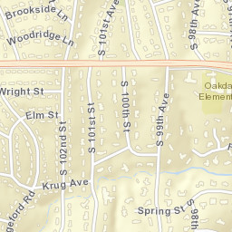 10229 West Center Road, Omaha, NE Street Map