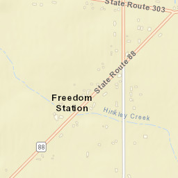 Freedom Ohio Street Map