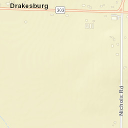 Drakesburg Ohio Street Map