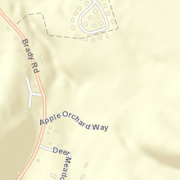 Rocky Hill New York Street Map