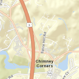 Chimney Corners New York Street Map