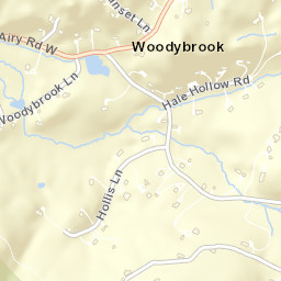 Woodybrook New York Street Map