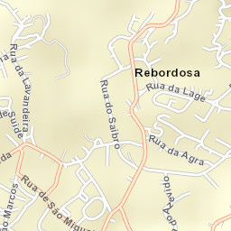 Rebordosa Street Map