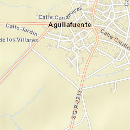 Aguilafuente Street Map