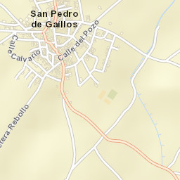 San Pedro de Gaíllos Street Map