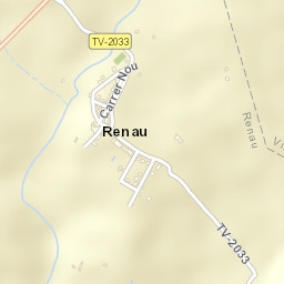 Renau Street Map