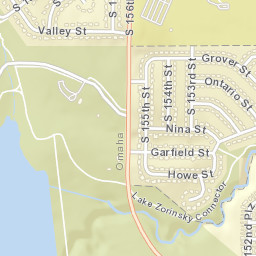 3901-4099 156th Street, Omaha, NE Street Map