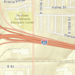 3361 S 108th St Omaha Nebraska Street Map