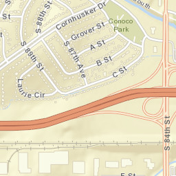3710-3724 South 84th Street, Omaha, NE Street Map