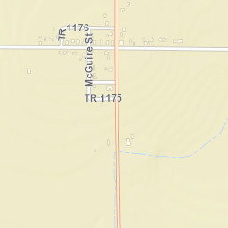 Hammansburg Ohio Street Map