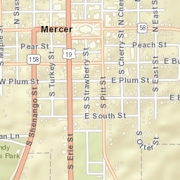 301-355 Currant Street, Mercer, PA 16137 Street Map